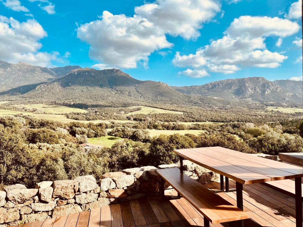Maison De Campagne, Deux Chambres, Vue Sur Les Montagnes Sartène Exteriör bild
