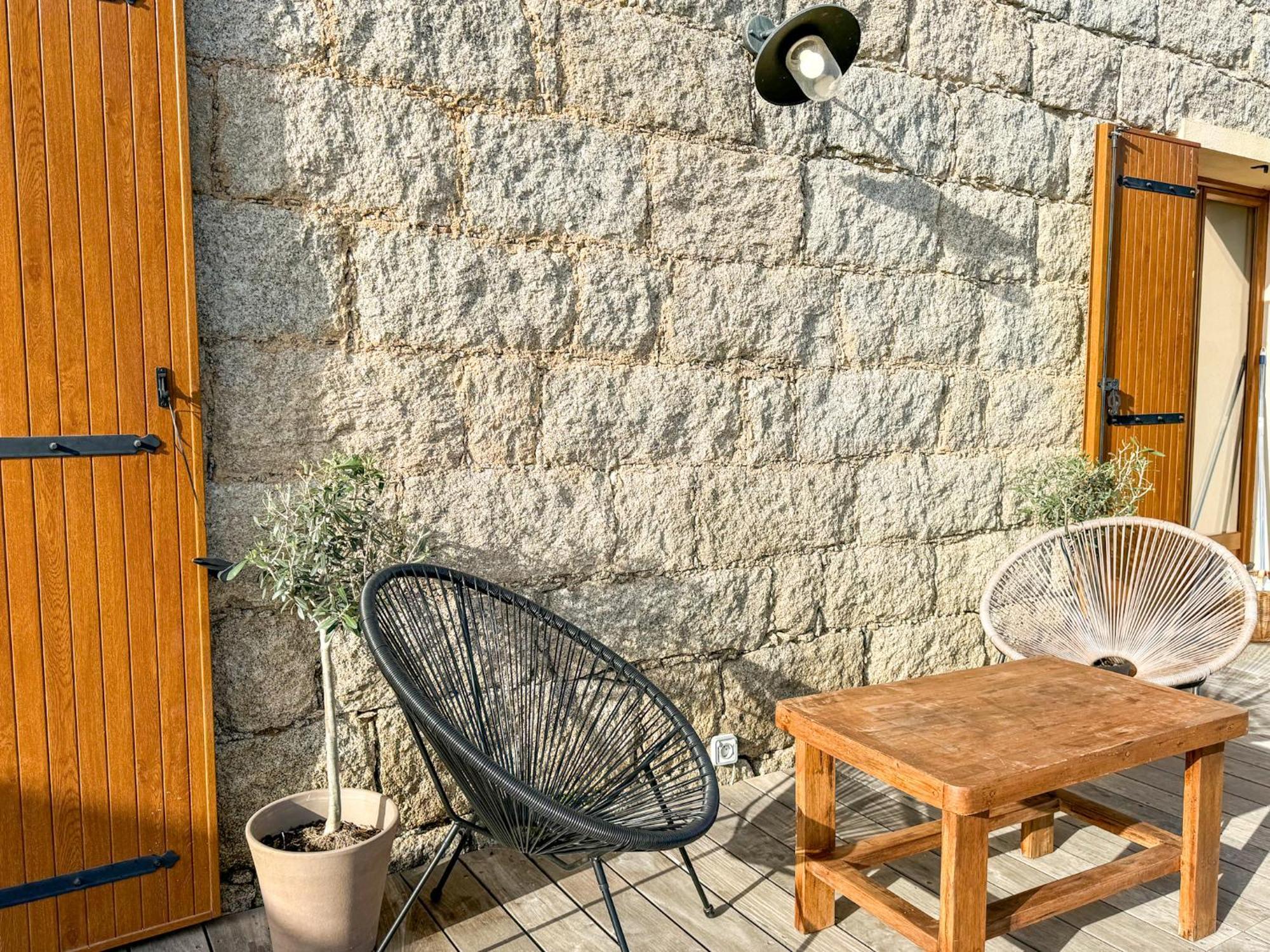 Maison De Campagne, Deux Chambres, Vue Sur Les Montagnes Sartène Exteriör bild