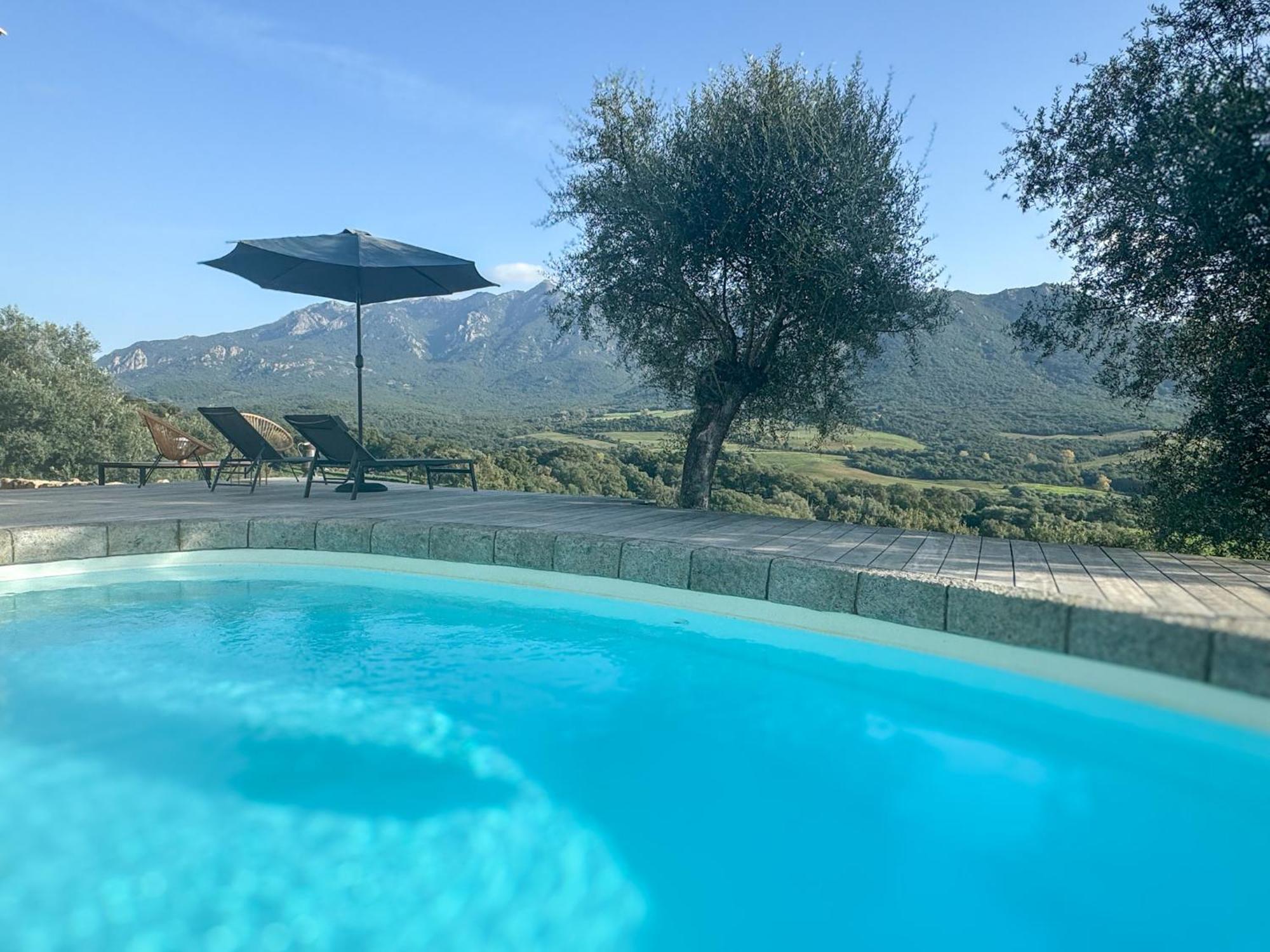 Maison De Campagne, Deux Chambres, Vue Sur Les Montagnes Sartène Exteriör bild